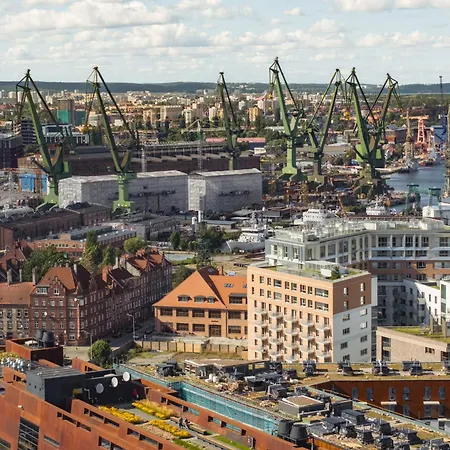 Lily - Rooftop Terrace By The Shipyard 3* Gdańsk