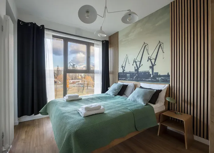 Lily - Rooftop Terrace By The Shipyard شقة فندقية غدانسك