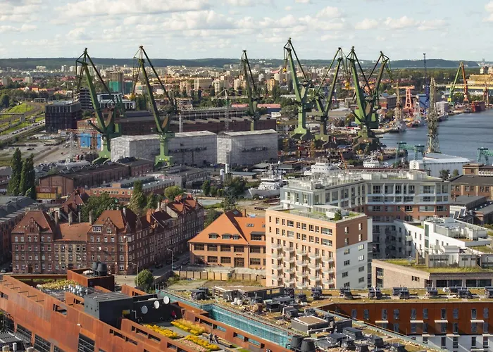 Lily - Rooftop Terrace By The Shipyard 3* Gdańsk