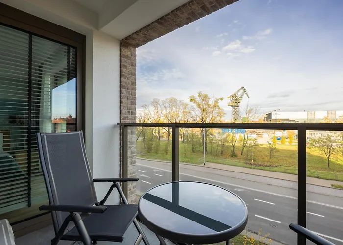 Lily - Rooftop Terrace By The Shipyard 3* Gdańsk